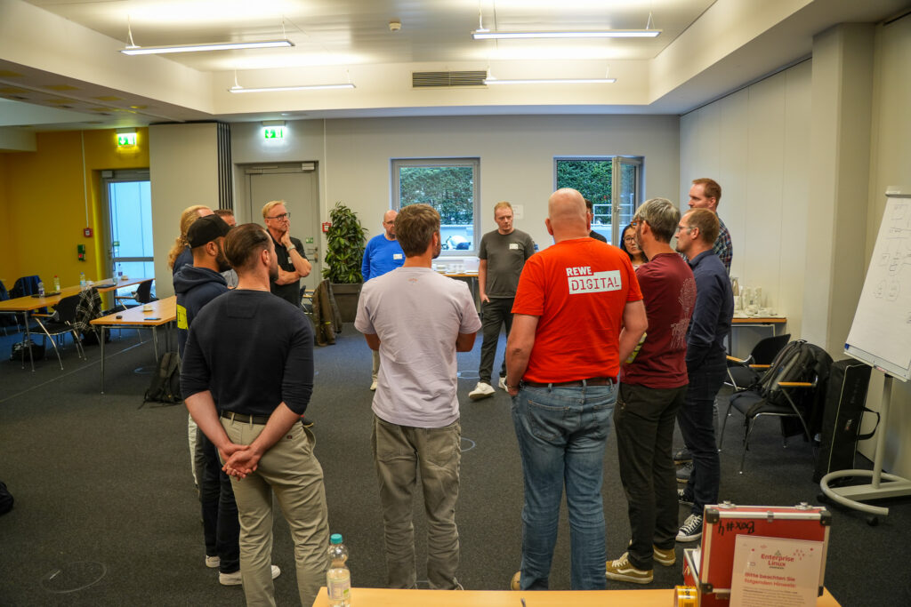 Breakout Session im Stand-up Format